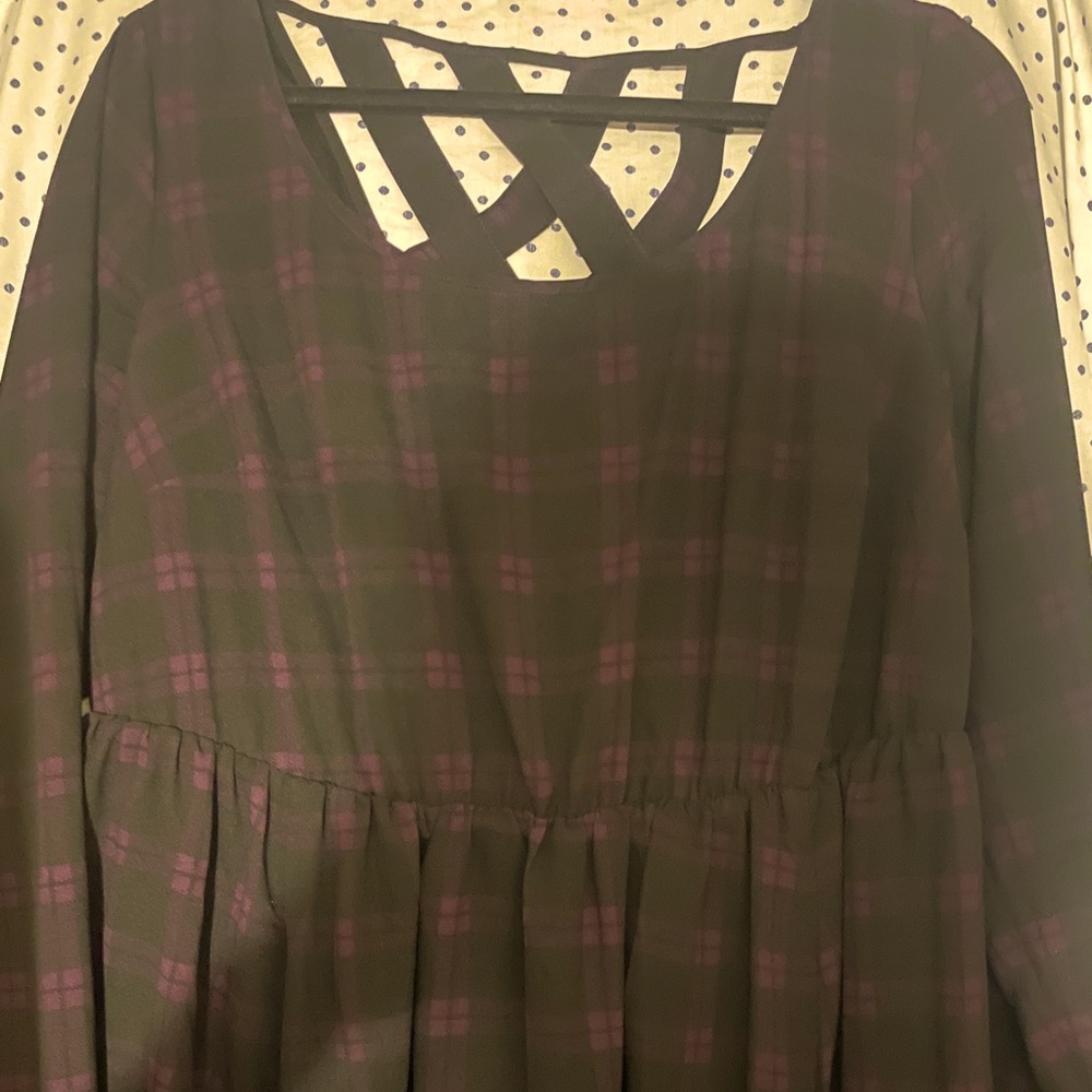 Torrid Sz 1 purple and black